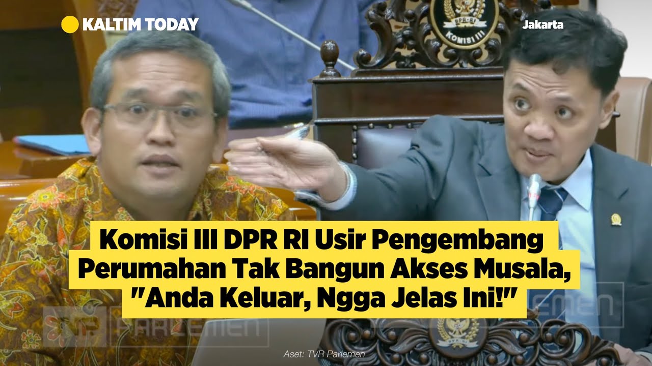 Habiburokhman Usir Pengembang dari Rapat DPR, Soal Akses Musala Memanas