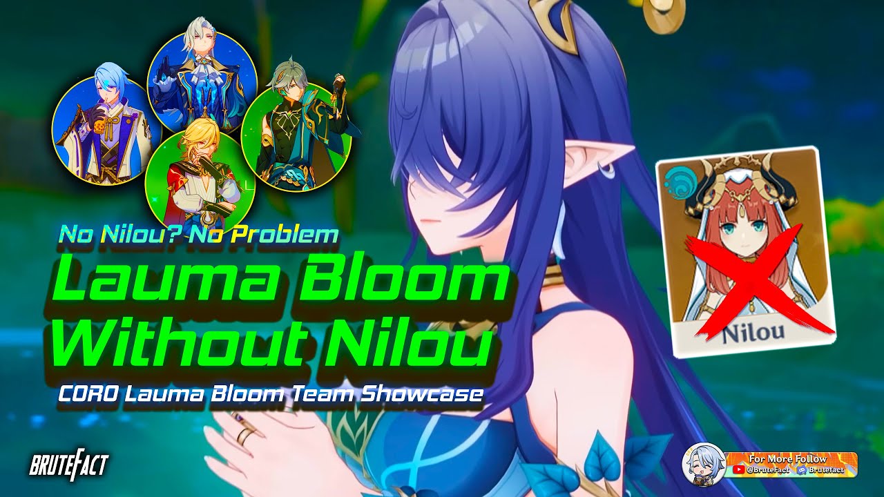 NO NILOU FOR LAUMA? No Problem! | C0 Lauma Teams WITHOUT NILOU | Genshin Impact 6.0
