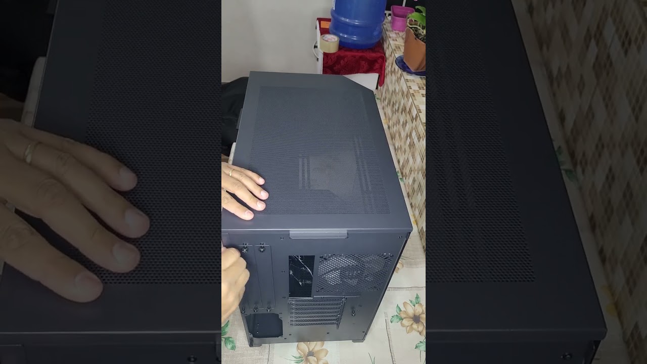 Gabinete Gamer Aigo Darkflash DQX90, RGB, Mid-Tower, Lateral de Vidro, Com 4 Fans, Preto