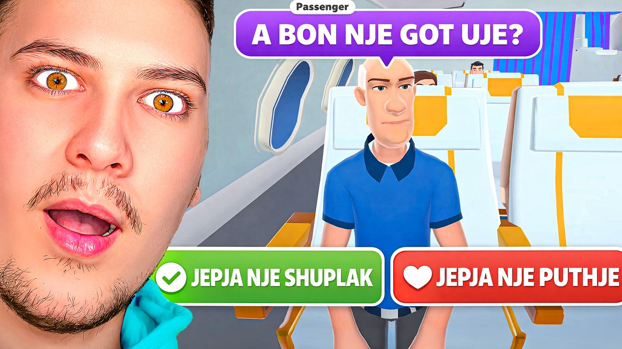JAM BER NJE STJUARDES SHUM I KEQ NE AVION