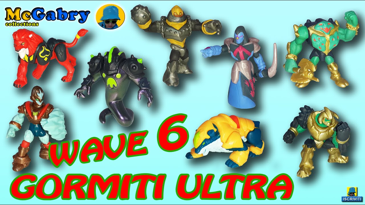 GORMITI ULTRA 2020 WAVE 6-COLLEZIONE COMPLETA GORMITI 5cm EVOLUZIONE MEKA-UNBOXING EDICOLA