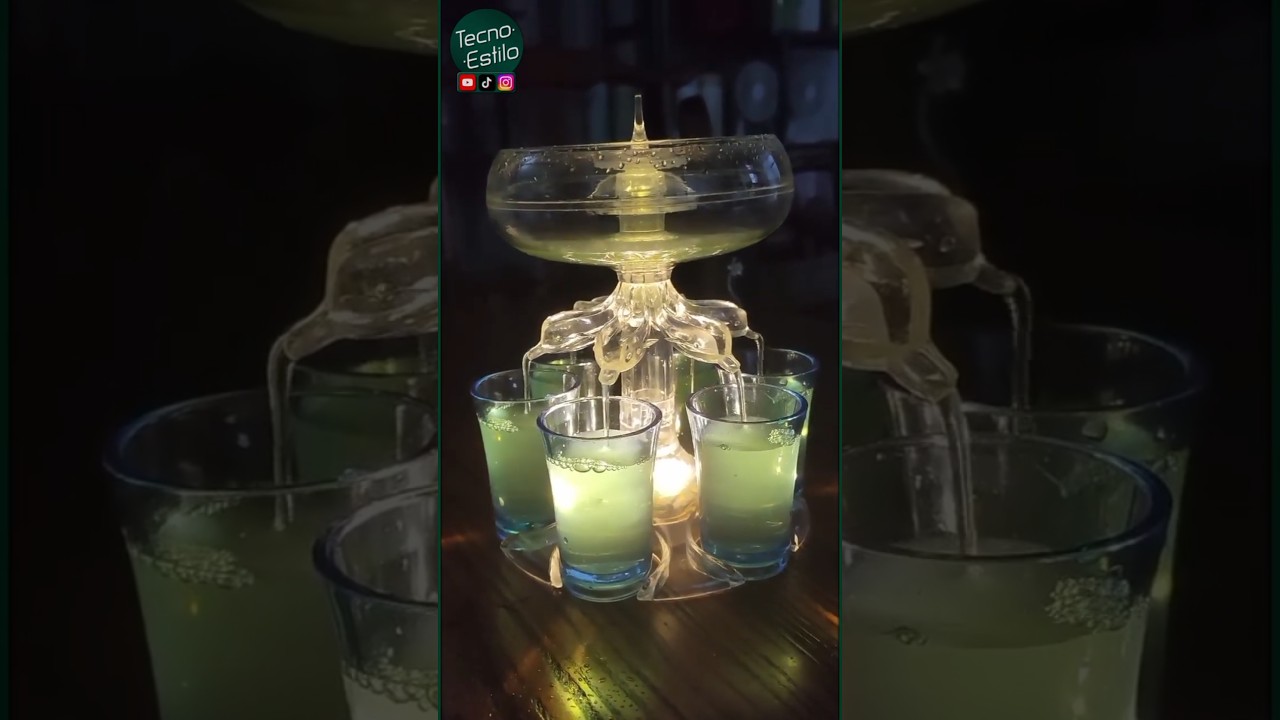 Imprescindible para fiestas: 6 chupitos a la vez! 🍻