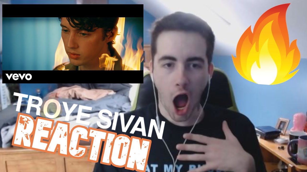 TROYE SIVAN - EASY REACTION + FIRST LISTEN! (Official Music Video)