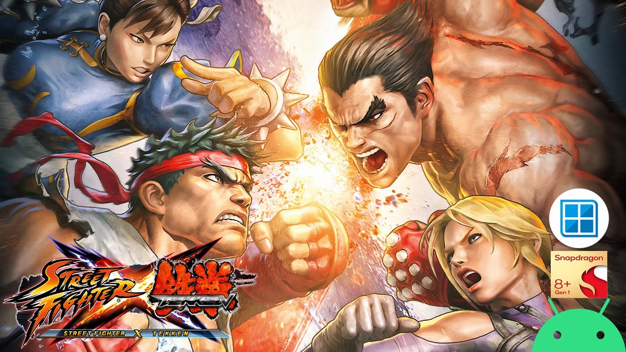 Street Fighter X Tekken | 720p | 60FPS | Winlator 5.0 Afei Mod3