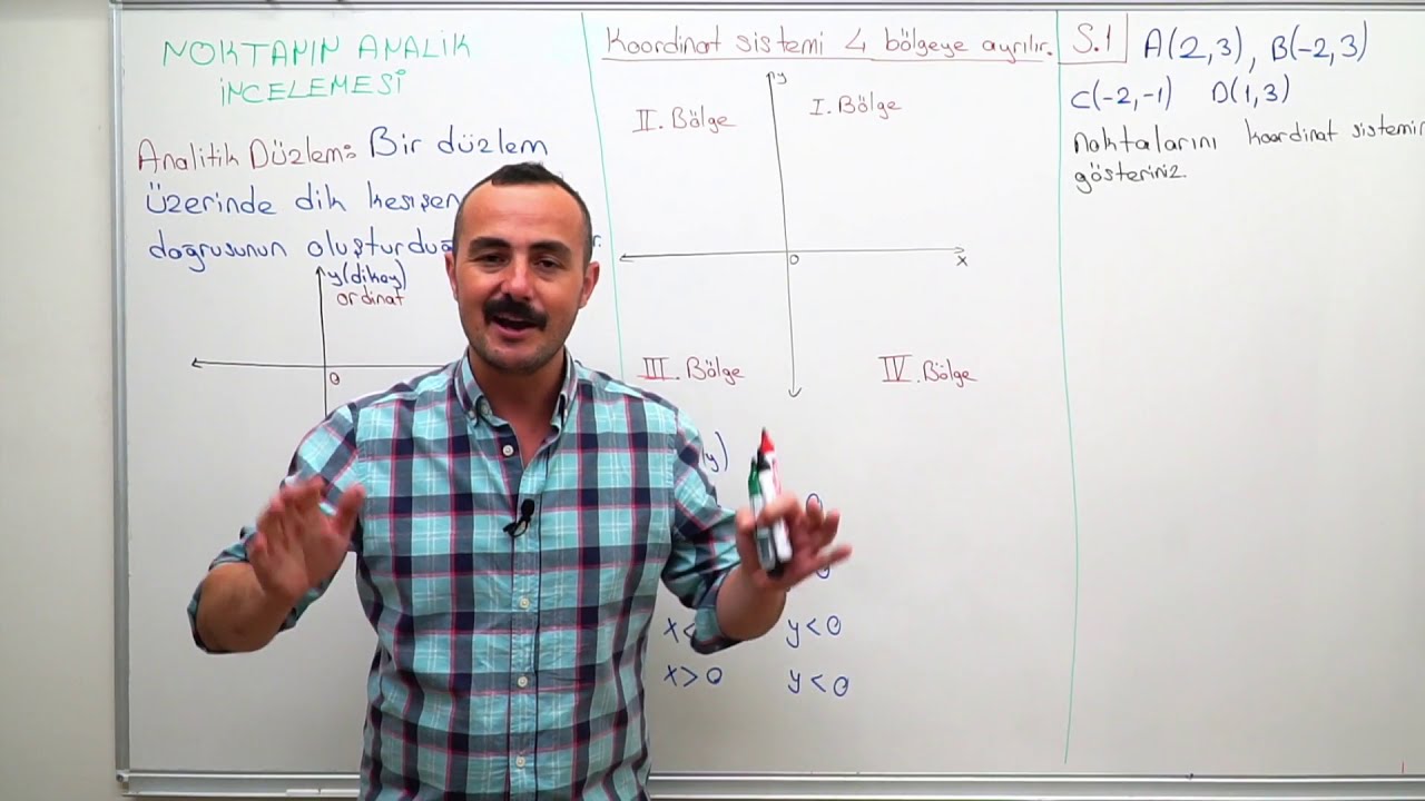 Noktanın Analitiği 1 (TYT-AYT Geometri  PDF EKLİ)