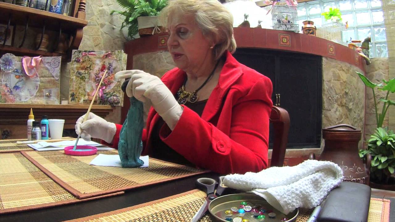 Aprenda con Doña Luz - Gato en Ceramica