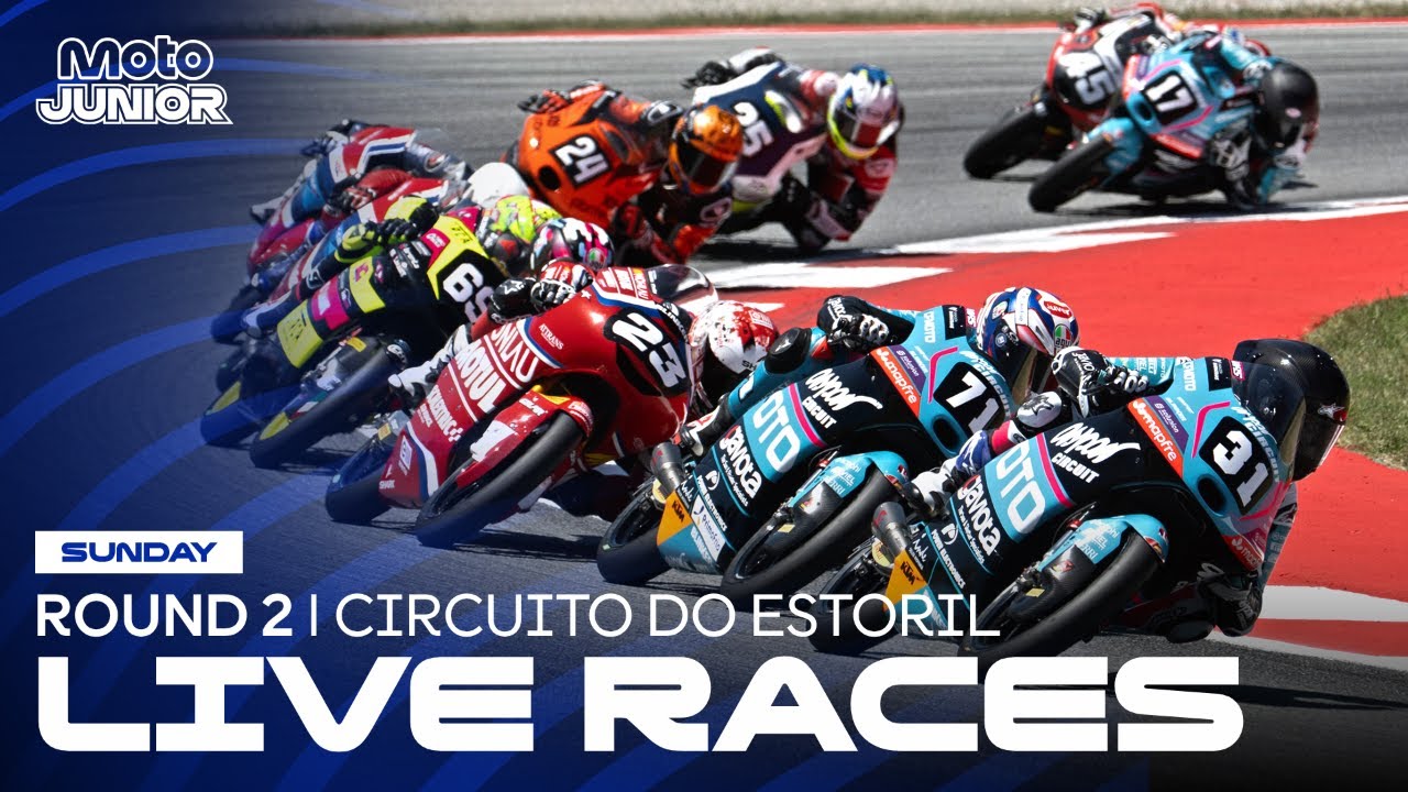 🔴 LIVE RACES | Round 2 Estoril 🇵🇹 | 2026 FIM MotoJunior&trade; World Championship