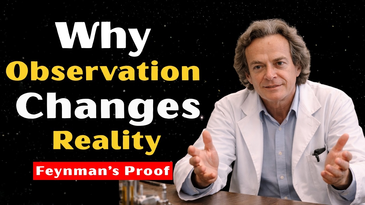 Why Observation Changes Reality — Feynman’s Hard Truth
