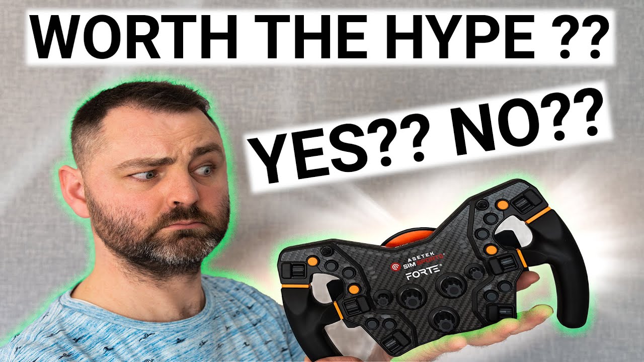 ОБЗОР!!! - РУЛЬ ASETEK FORTE F1!! - ХОРОШИЙ ЛИ ОН ИЛИ НЕ РЕКОМЕНДОВАТЬ??