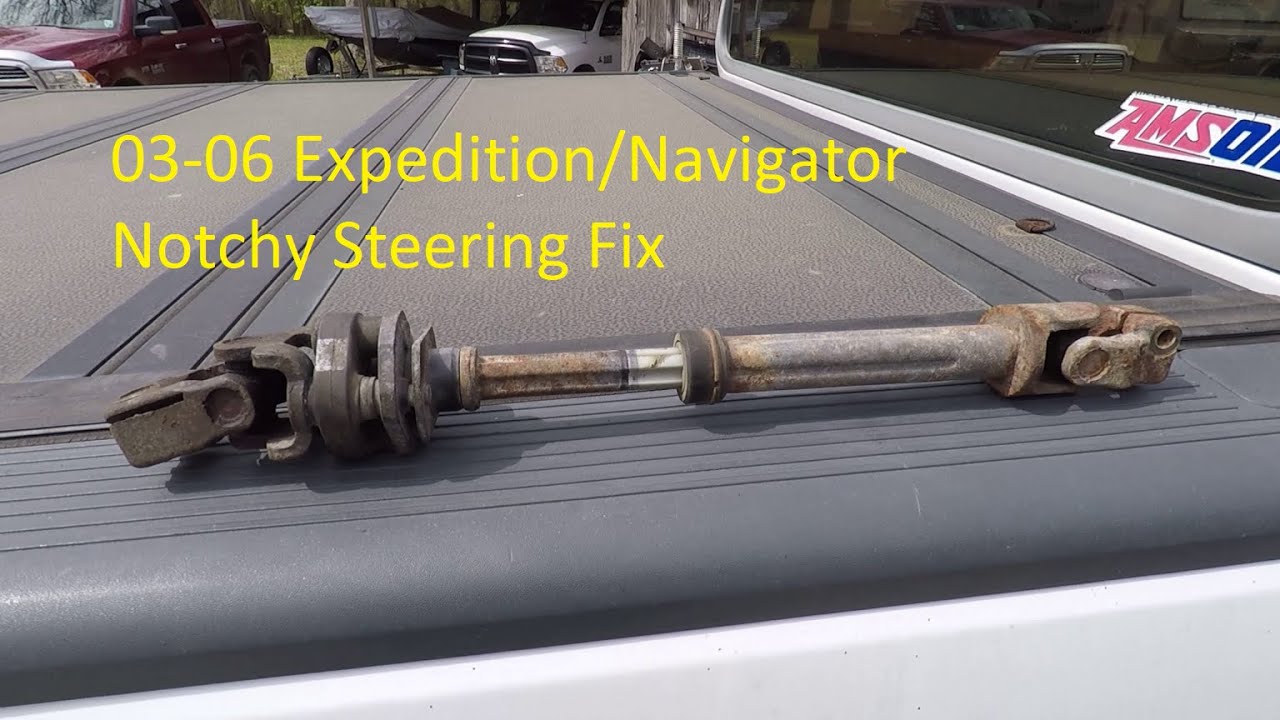03-06 Expedition Navigator Notchy Steering Diagnose and Repair