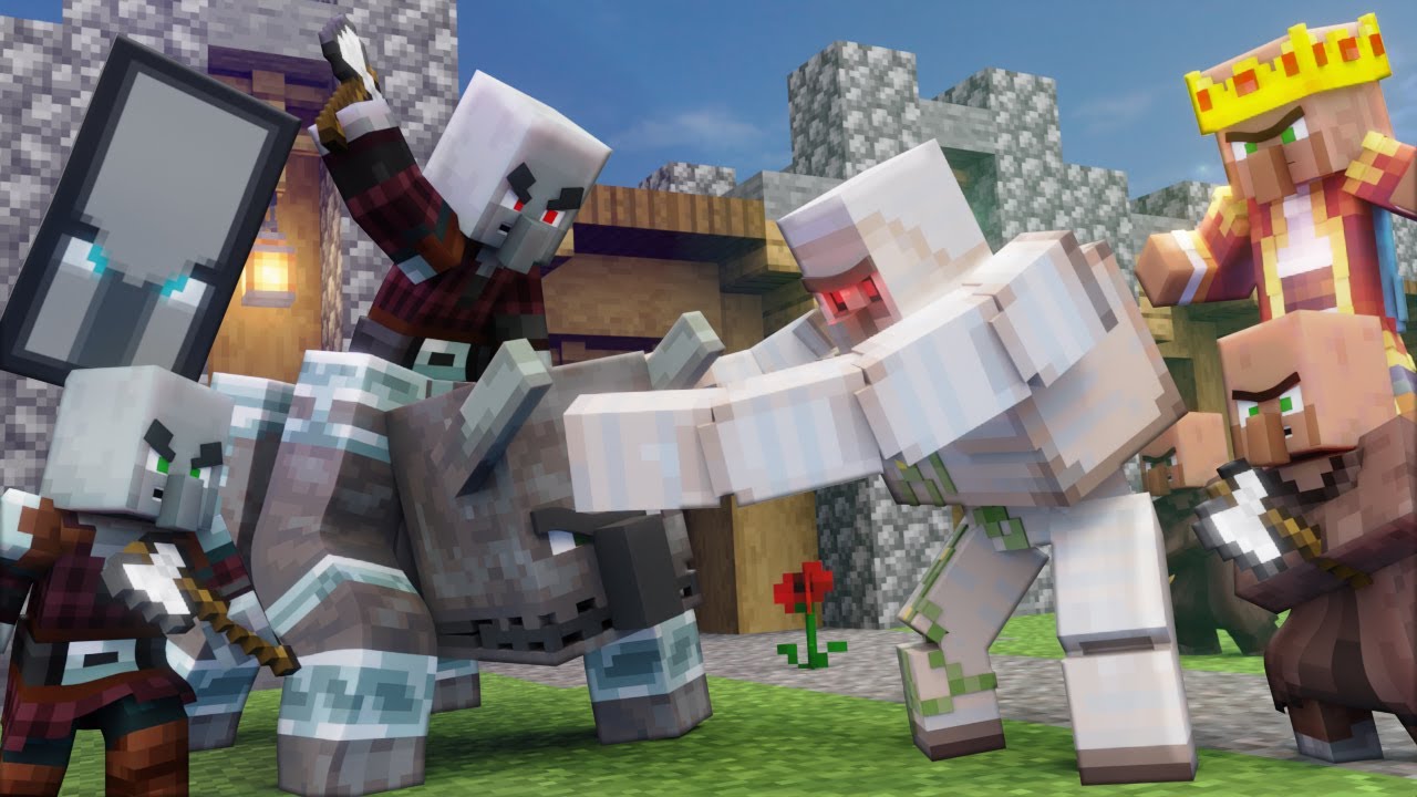 Villager VS Pillager: A History |PART 1| (Minecraft Animation)