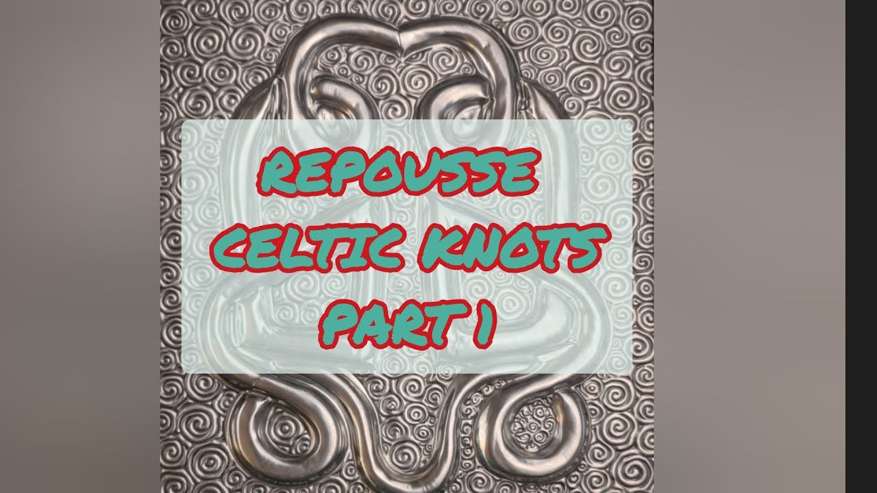 Easy Repoussé Tutorial: Symmetrical Celtic Knot | Part 1 (Drawing & Transfer)
