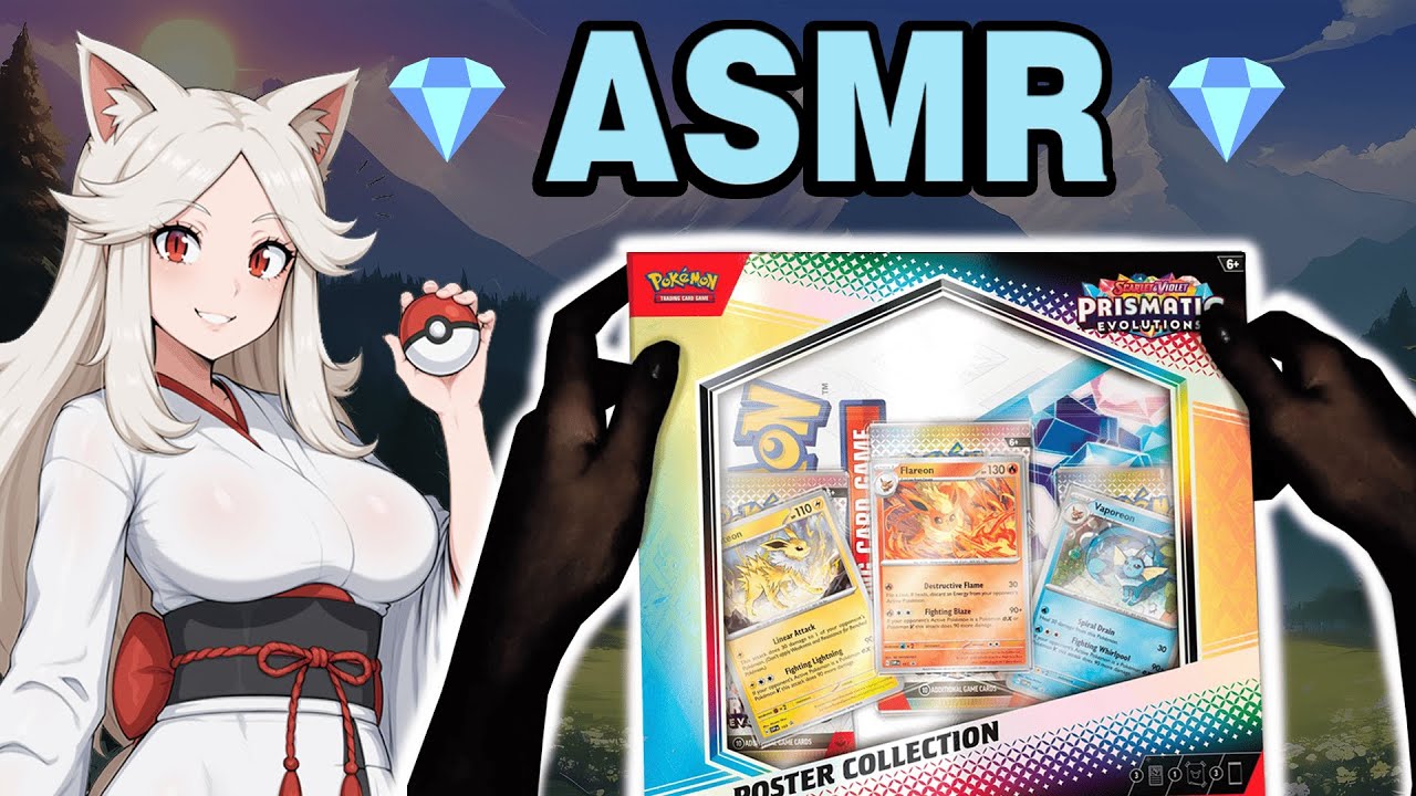 ASMR Opening Prismatic Booster Packs💎💎💎
