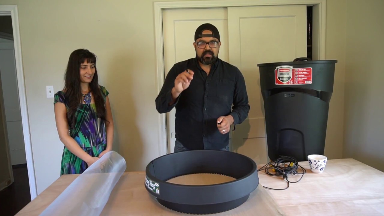 How to Make a Rain Collection Barrel in Under 15 mins for $40!