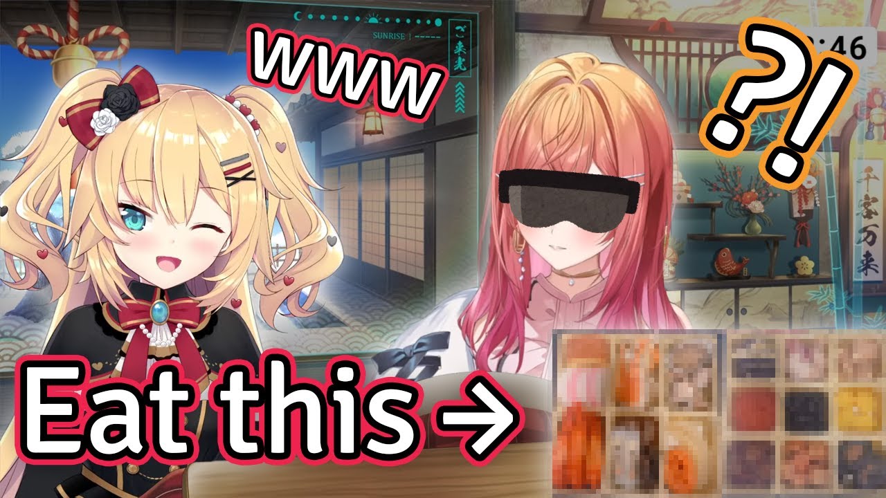 Haachama Makes Ririka Eat Insects (But It's a Prank) 【Hololive】【EN Sub】