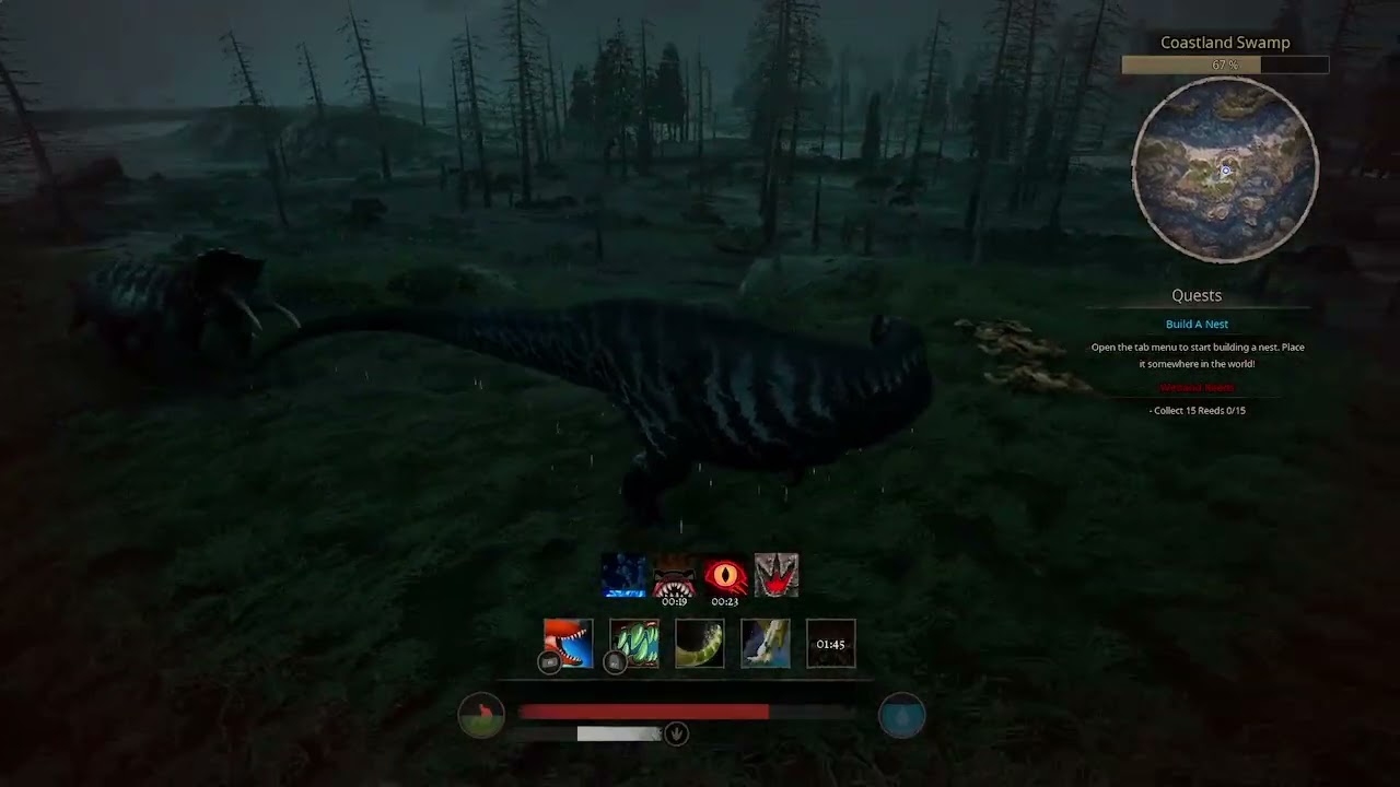 Path of titans~ Male Titan hunts bull eo