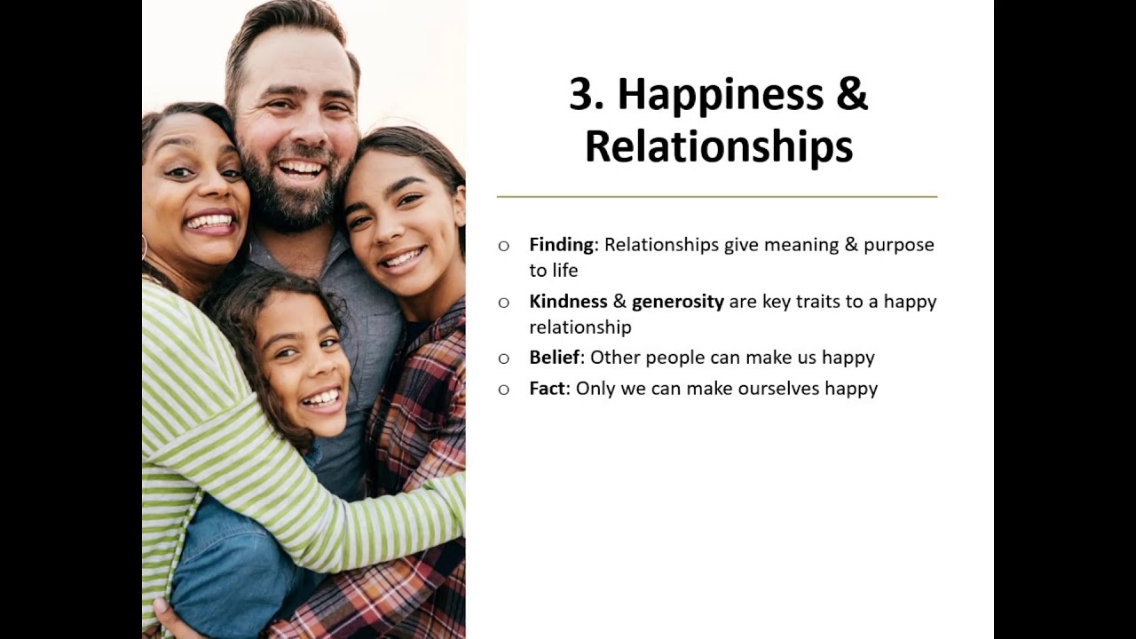 The Science of Happiness - Transformation Work