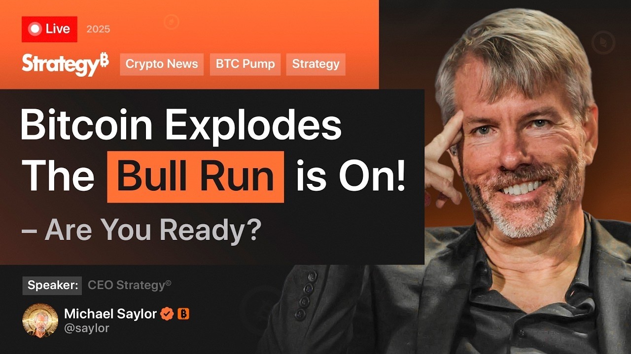 LIVE: BITCOIN BULL RUN SOON? Michael Saylor on BTC Prediction 2026