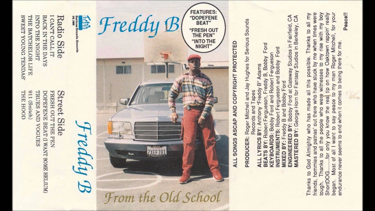 Freddy B - I Can't Call It 1992 Rare Oakland Bay Area Rap