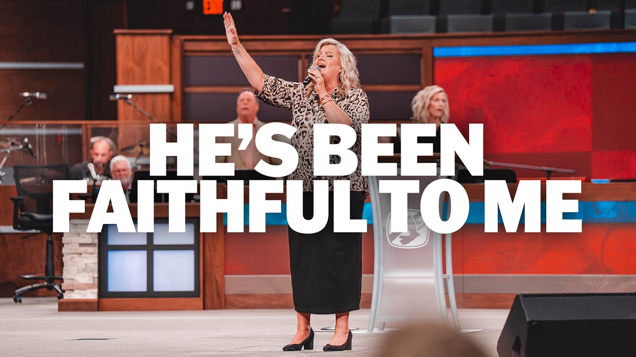 He's Been Faithful To Me (LIVE) | Martha Borg