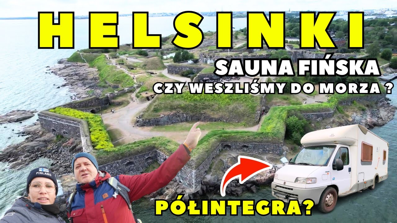 🇫🇮#7 Jedziemy PÓŁINTEGRĄ * Sauna FIŃSKA * Helsinki CIEKAWE miejsca* PŁYNIEMY na wyspę