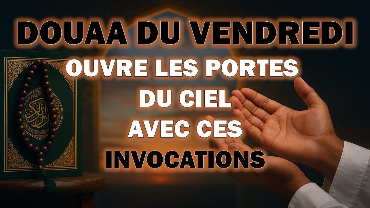 DOUAA DU VENDREDI : OUVRE LES PORTES DU CIEL AVEC CES INVOCATIONS PUISSANTES