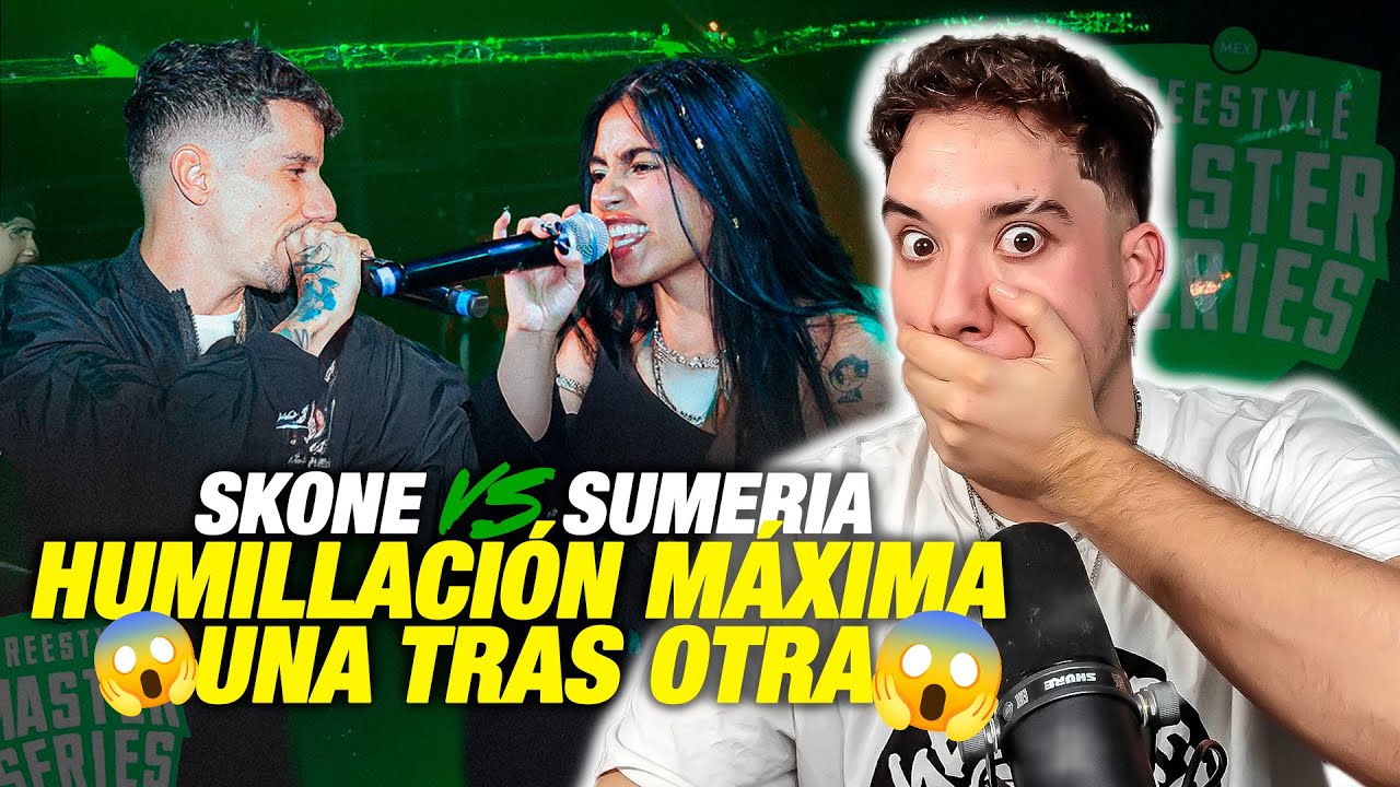 🤯 LE HIZO UN DESTROZO A SUMERIA 😱 SKONE VS SUMERIA -  FMS MÉXICO J01 KAPO 013