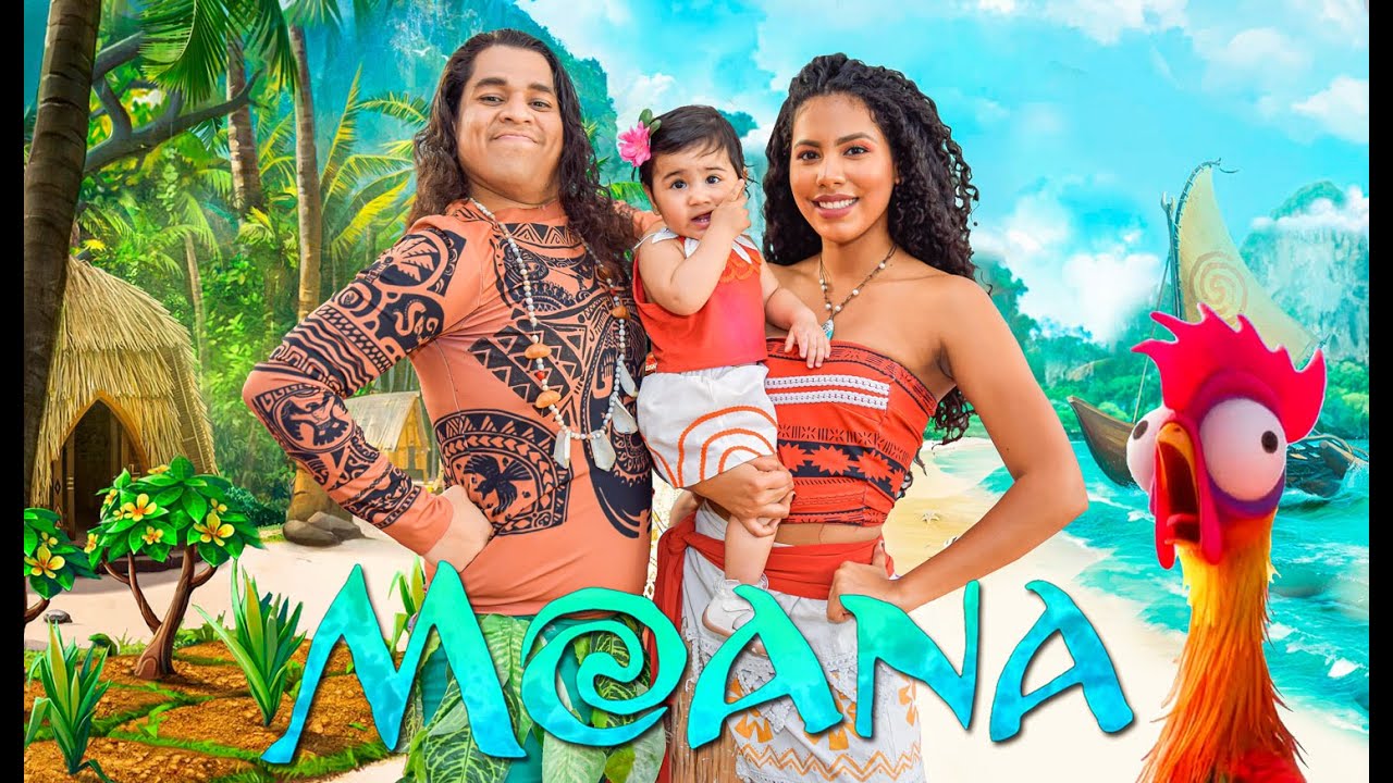MAUI, MOANA AND BABY - ❤🌴UNA AVENTURA INFANTIL🌴❤