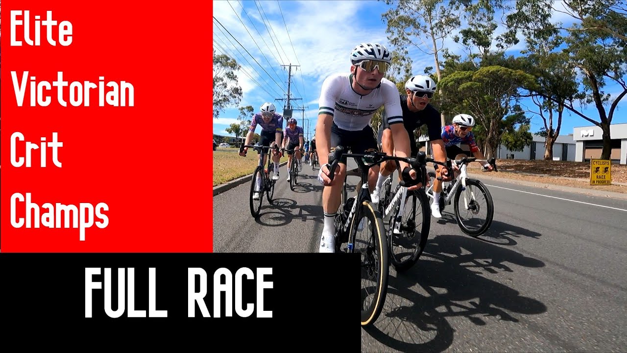 FULL RACE // 22 Dec 2024 - ELITE Vic Crit Championship