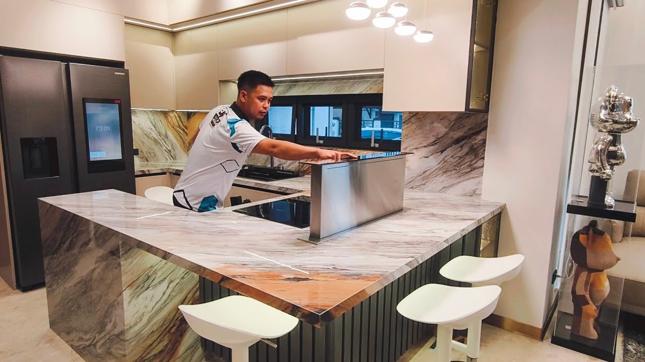 SINTERED STONE KITCHEN | LATEST PROJECT AT MOLINO BACOOR CAVITE | STUNNING KITCHEN ARCHITECTURE