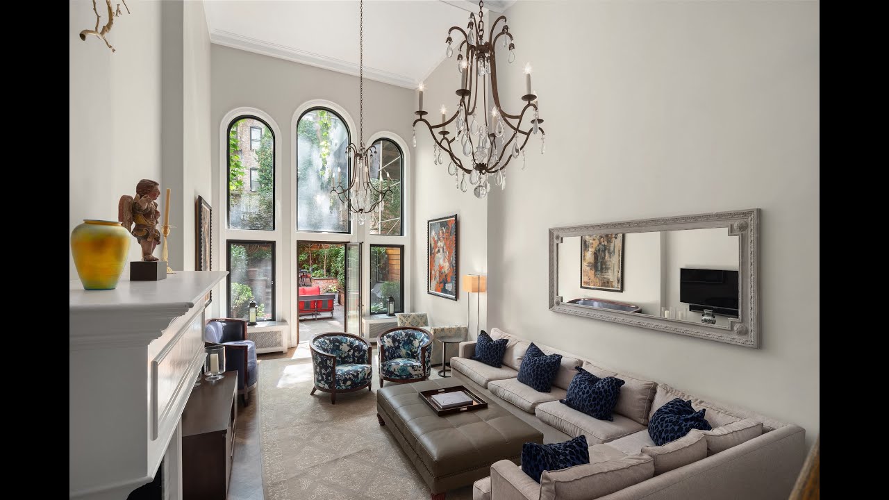 INSIDE THIS STUNNING $7,000,000 NYC TOWNHOUSE WITH PRIVATE GARAGE