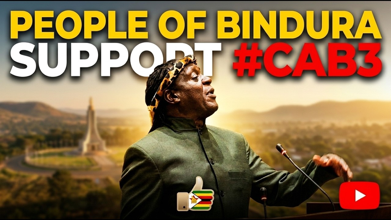 People of Bindura support #CAB3