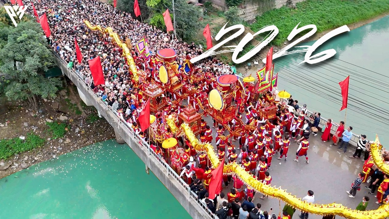 【Fly Cam】Hội Làng TỐT ĐỘNG 2026 | Lễ Rước Trả Lễ Hội Truyền Thống Đình Làng TỐT ĐỘNG (Phần 2)
