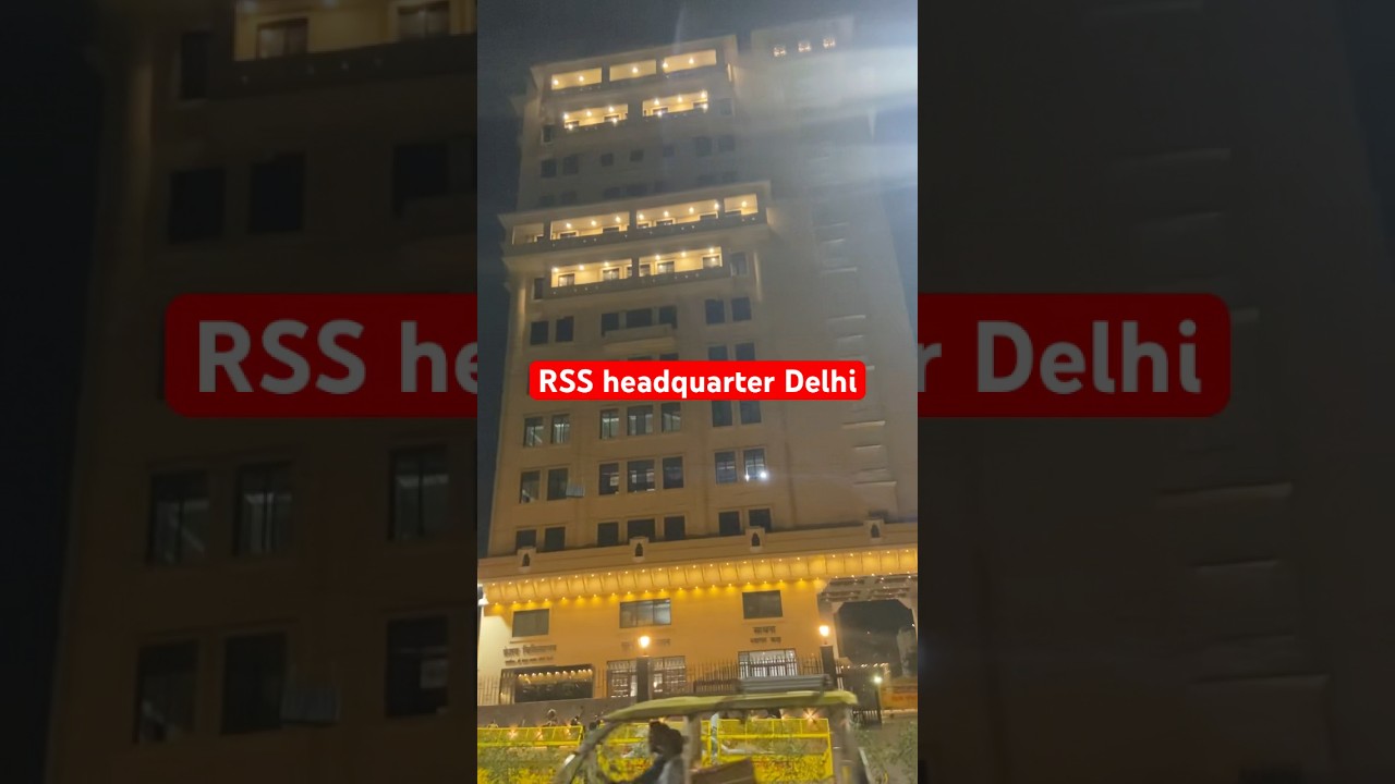 RSS Headquarters Building named as Keshav Kunj&ndash;Delhi | A Look Into India's Influential Organization