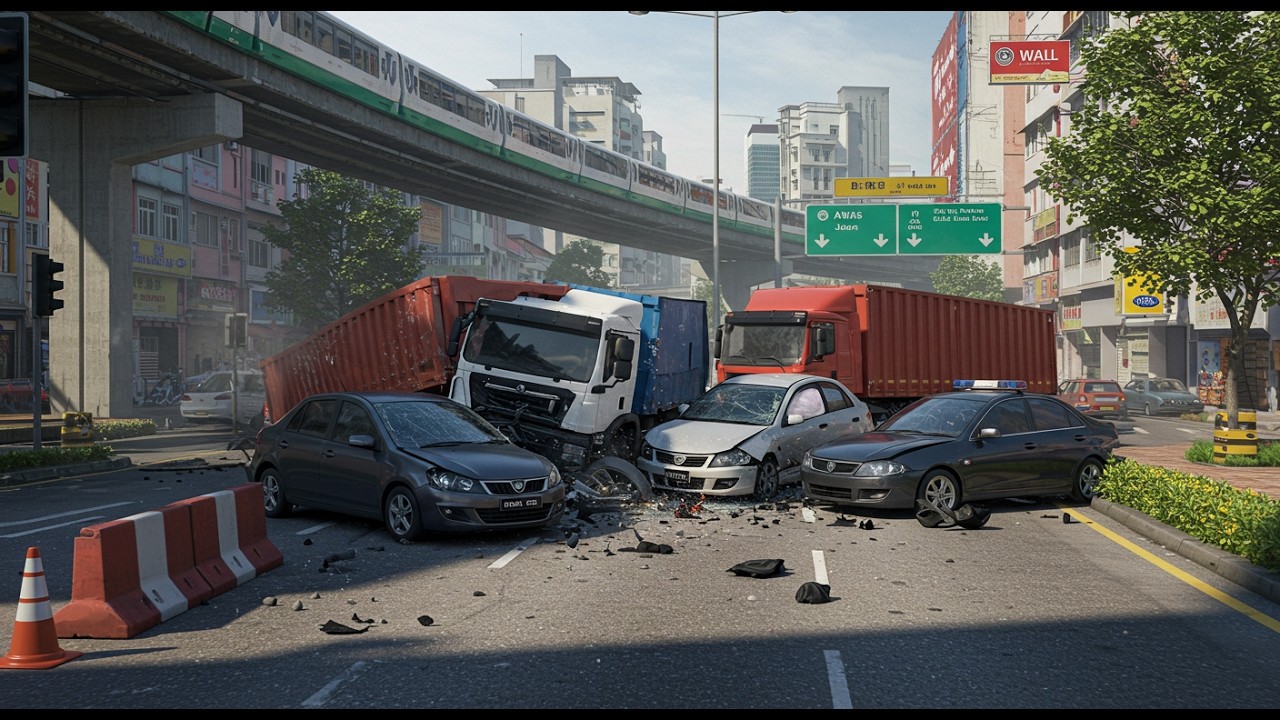 Self-Driving Car PALING GEMPARKAN di Malaysia? Rakaman Dashcam KL Buat Anda TERKEJUT! #11