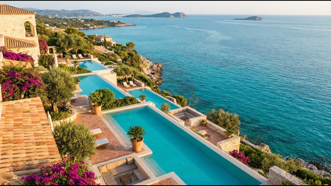 Amalfi Chill Dreams 🌞🏖️Relaxing Italian Coastal Music & Ocean Breeze