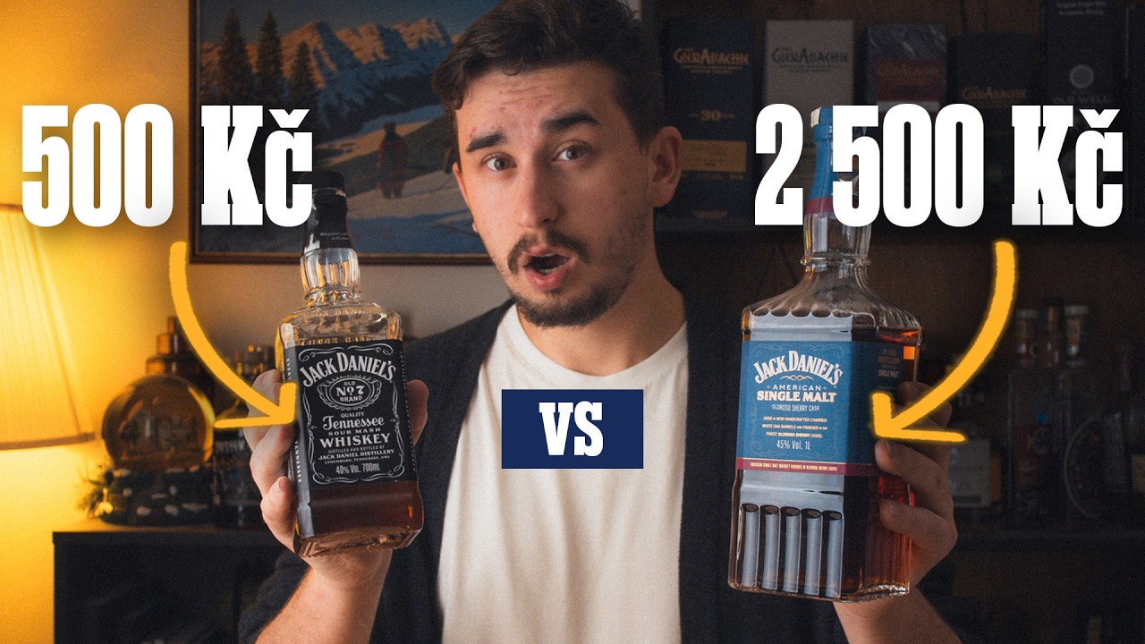 Jack Daniel’s za 500 Kč vs 2 500 Kč! Vyplatí se připlatit si?
