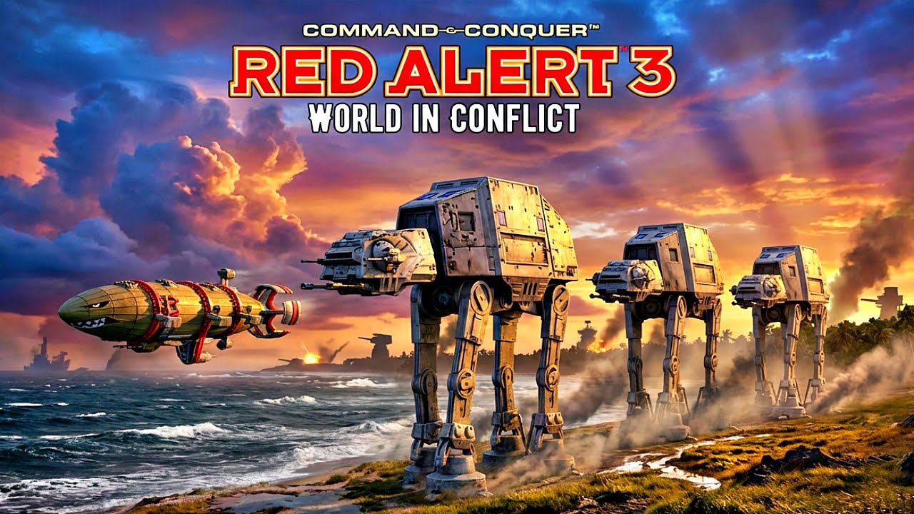 Red Alert 3: Мир в конфликте | Когда стальные шагоходы ломают мету