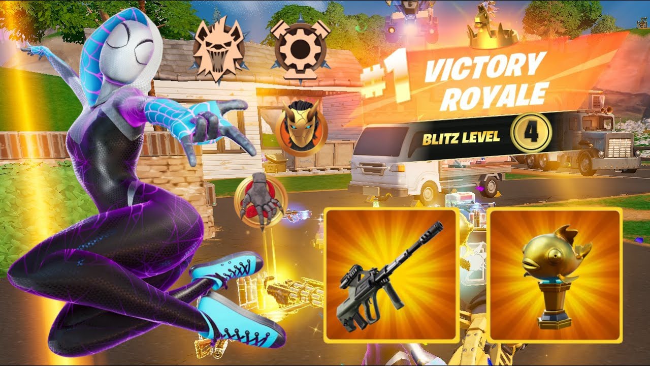 Mythic Goldfish Finish! 6 Eliminations! Blitz Royale as Spider-Gwen! September 9th, 2025