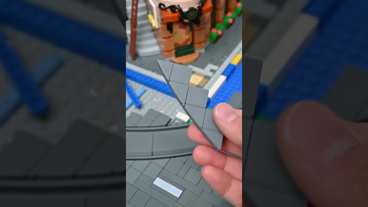 Unboxing the TrixBrix pavements for curved tracks 😌#lego #legocity #legomoc #legoworlds