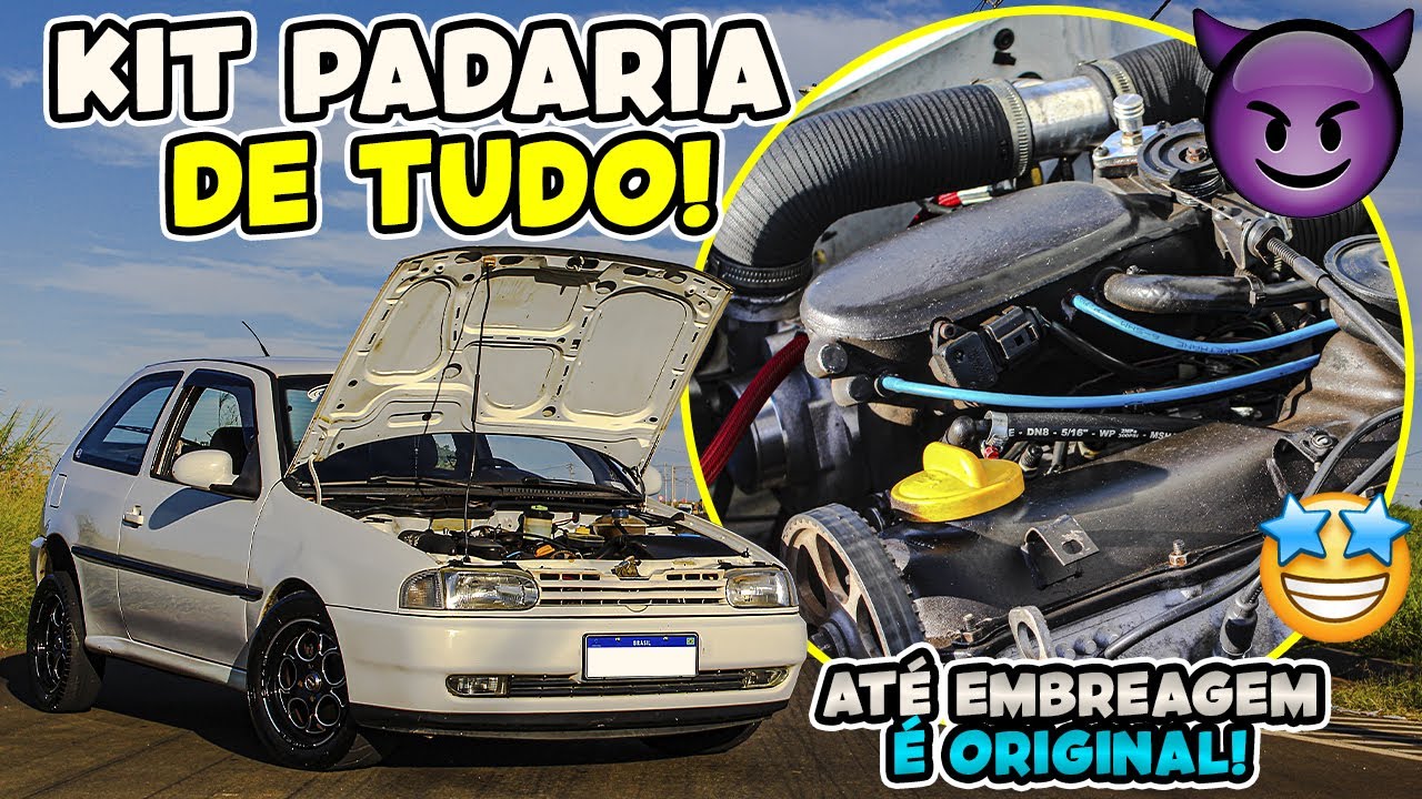 ACELERANDO DE GOL BOLA TURBO DE 150CV QUE FEZ 8.9S DE PISTA