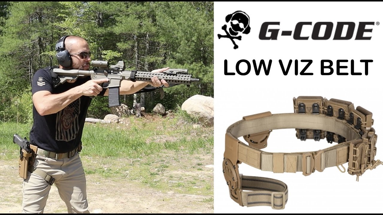 Обзор пояса G-Code Scorpion Low-Viz
