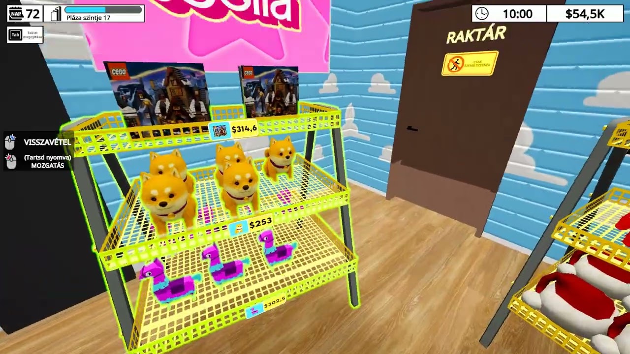 Mall Simulator Part 19 (PC)  - Full Game Walkthrough - No Commentary! HUN/MAGYAR