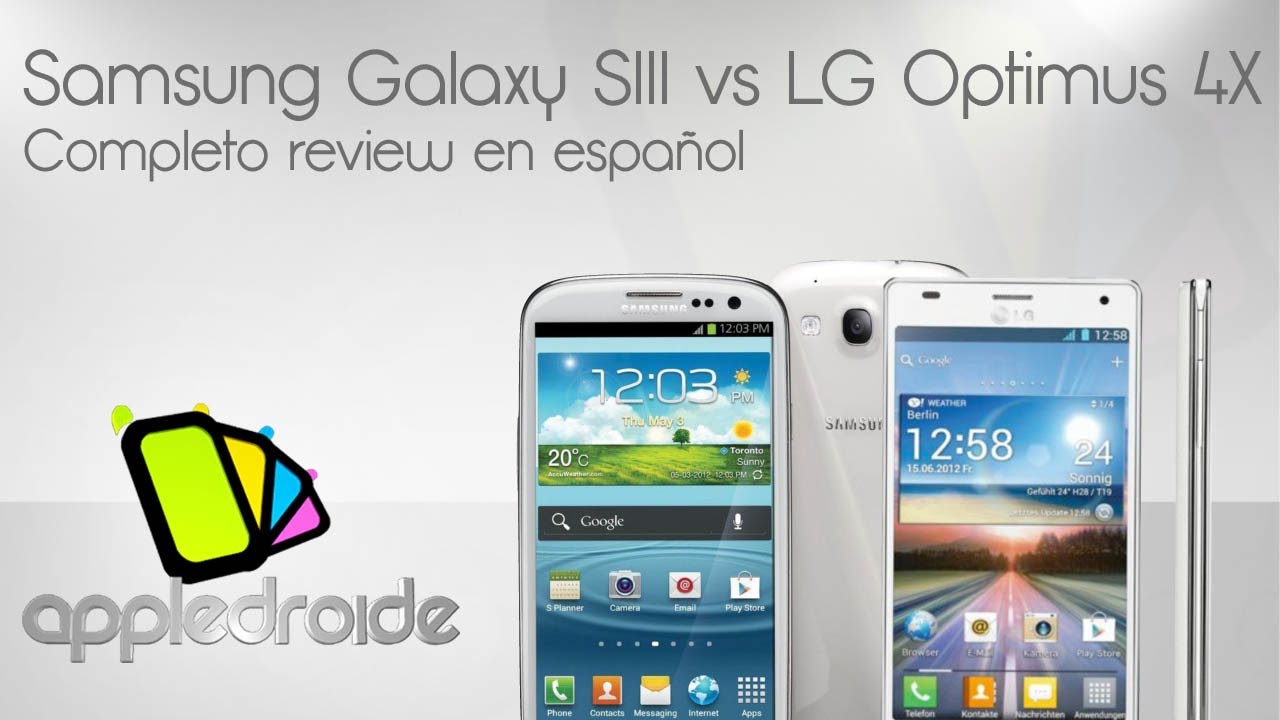 Samsung galaxy S3 vs LG optimus 4X HD