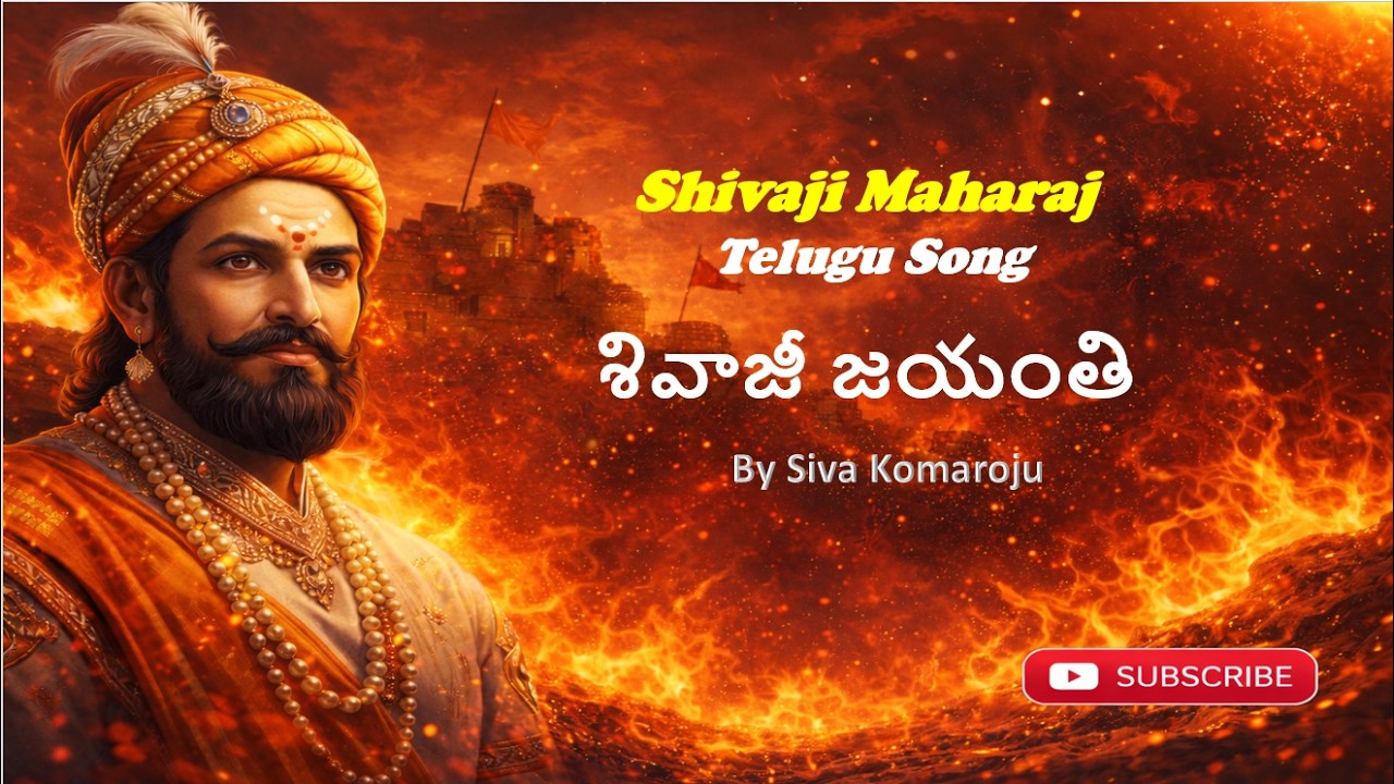 Rise of Shivaji Telugu Song🔥| శివాజీ జయంతి | Chatrapathi Shivaji Maharaj | Shivaji Jayanthi