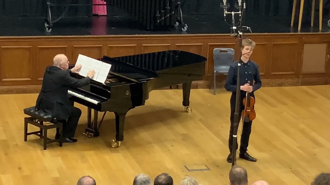 Gloucestershire Young Musician 2025 winner, Sebastian Taylor