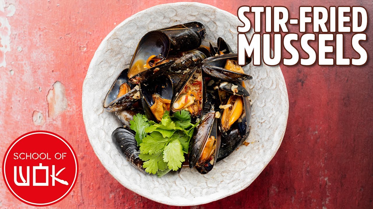 Delicious Chilli & Garlic Mussels Recipe! | Jeremy Pang's Wok Wednesdays