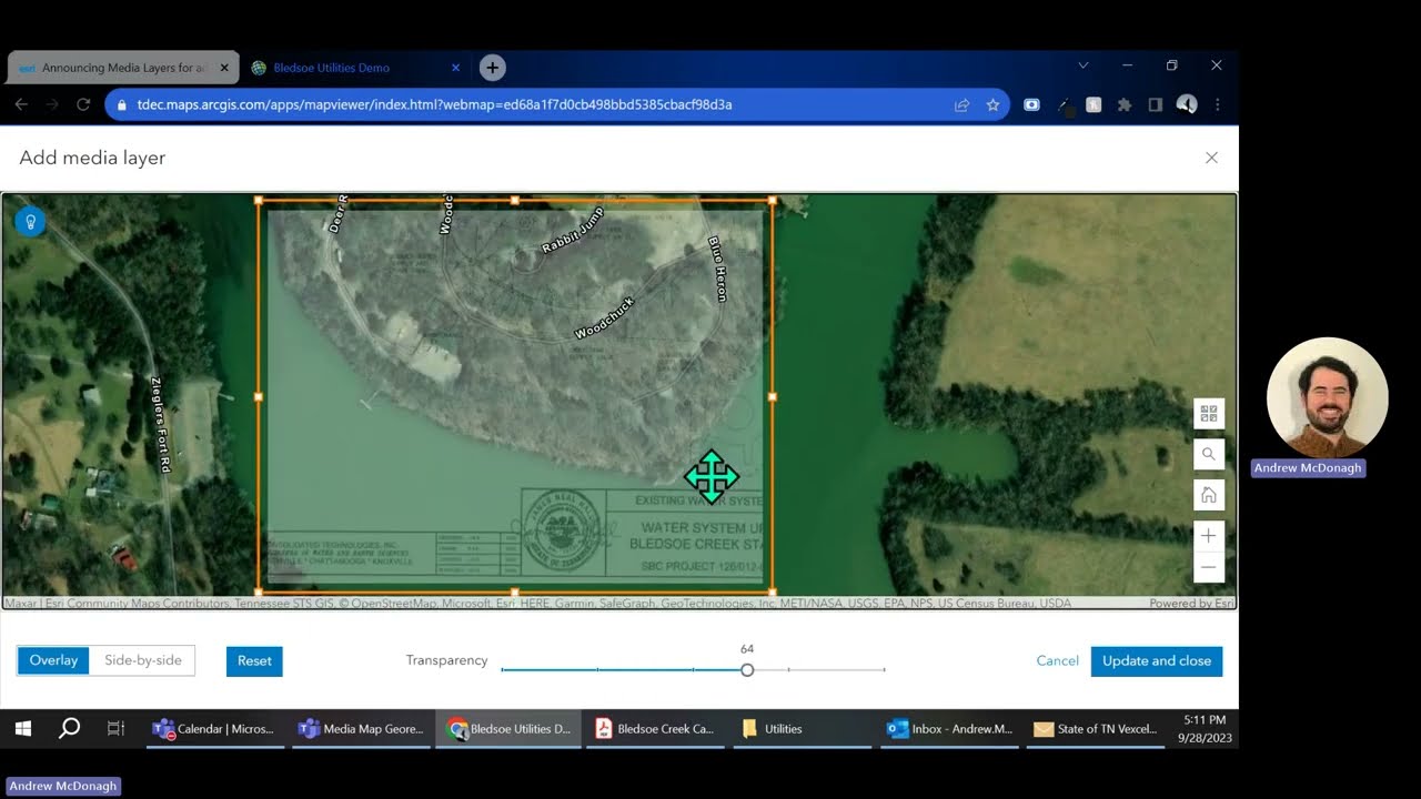 Image Georeferencing with ArcGIS Online
