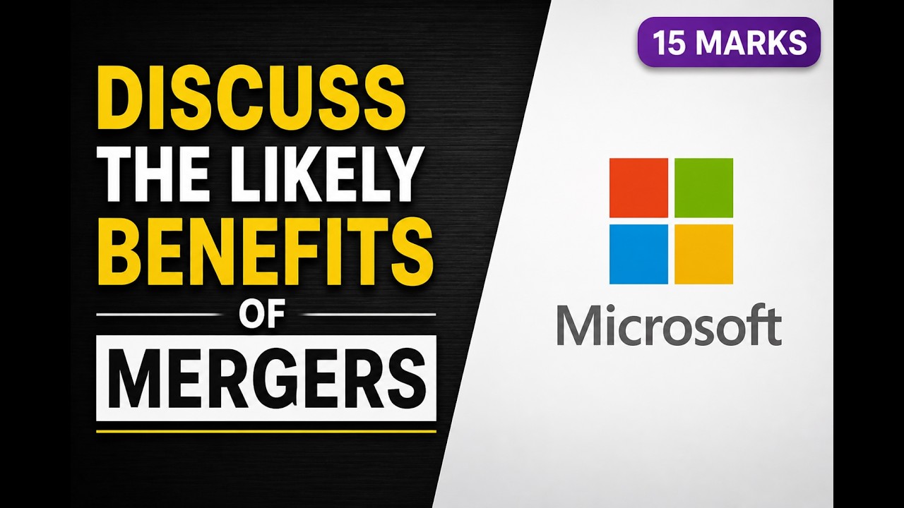 Edexcel A-Level Economics: Discuss the Benefits of Mergers (15-Mark Full Walkthrough)