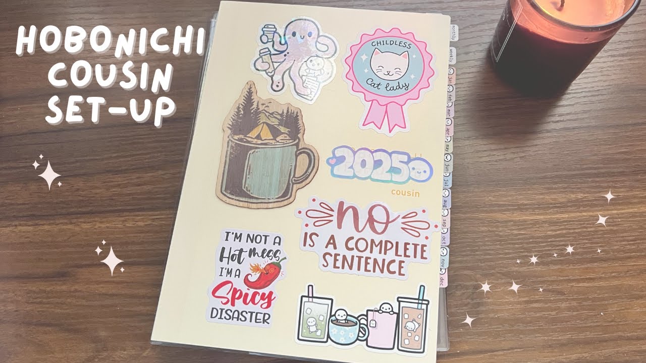 2025 Hobonichi Cousin Planner Setup (part 2) | Functional Planning In My Hobonichi Cousin